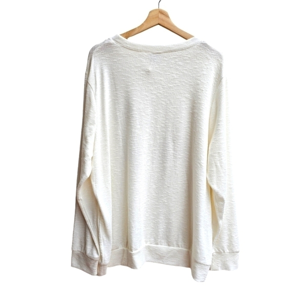 Christmas Sweater, Light-weight, "Joy to the World" with Trees Graphic, … - Picture 2 of 11